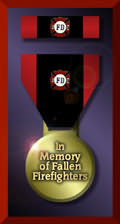 FALLEN FIREFIGHTERS MEDAL